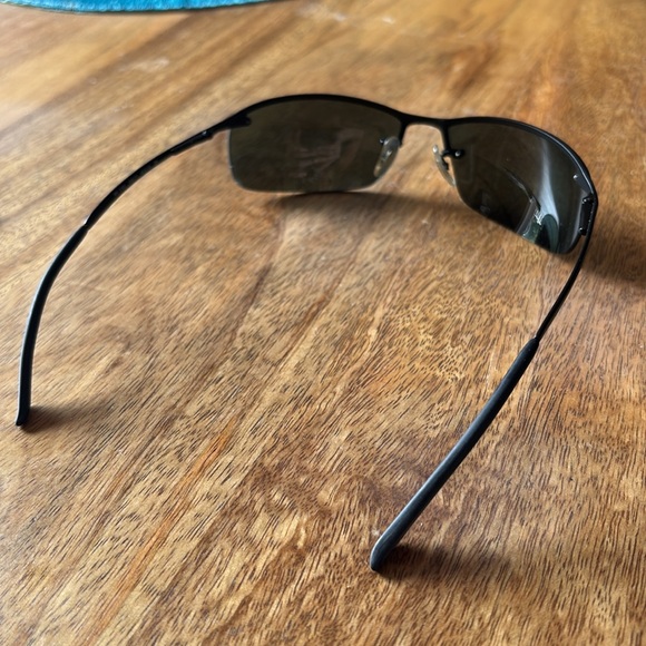 Ray-Ban RB3183 Black Wire Frame Sunglasses with Case and Lens Cloth - Picture 5 of 7